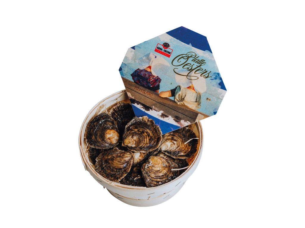 Zeeuwse platte oesters 6/0 (12,25,50 stuks)